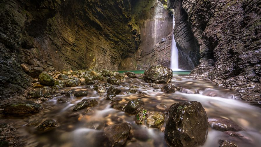 Waterfall slovenia